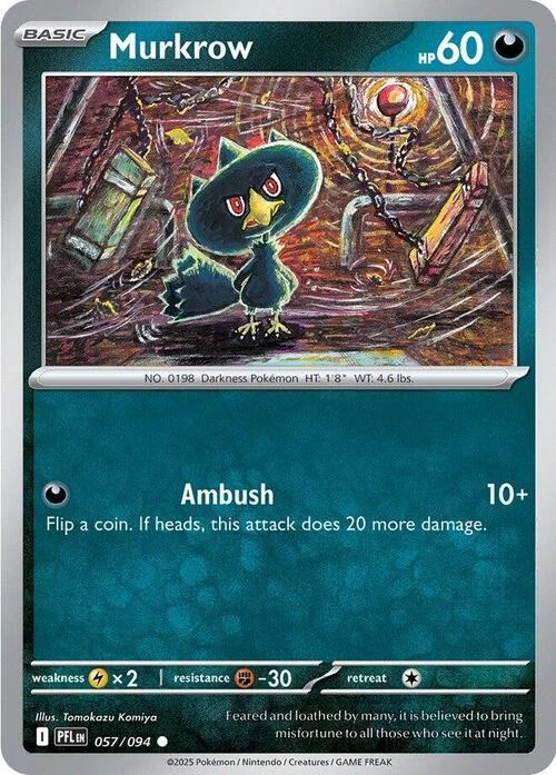 Murkrow — Phantasmal Flames