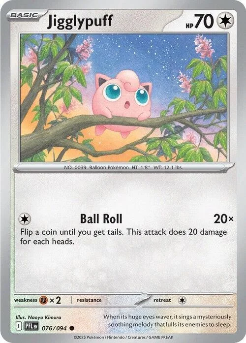 Jigglypuff — Phantasmal Flames