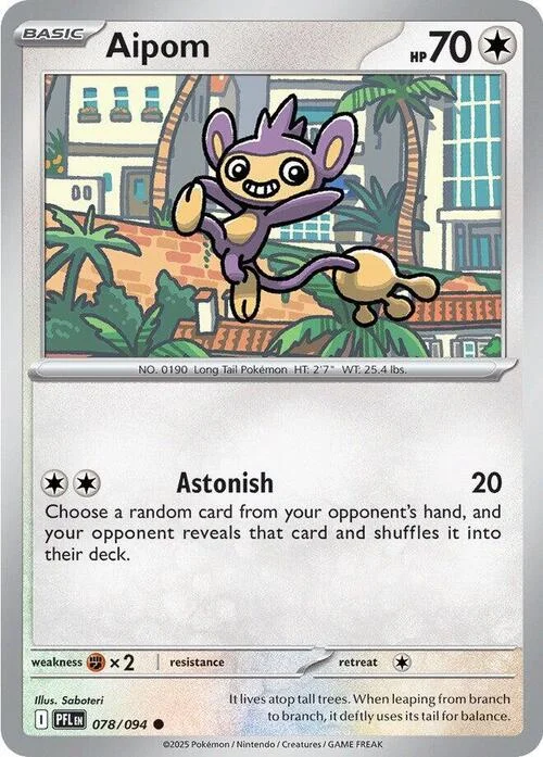 Aipom — Phantasmal Flames
