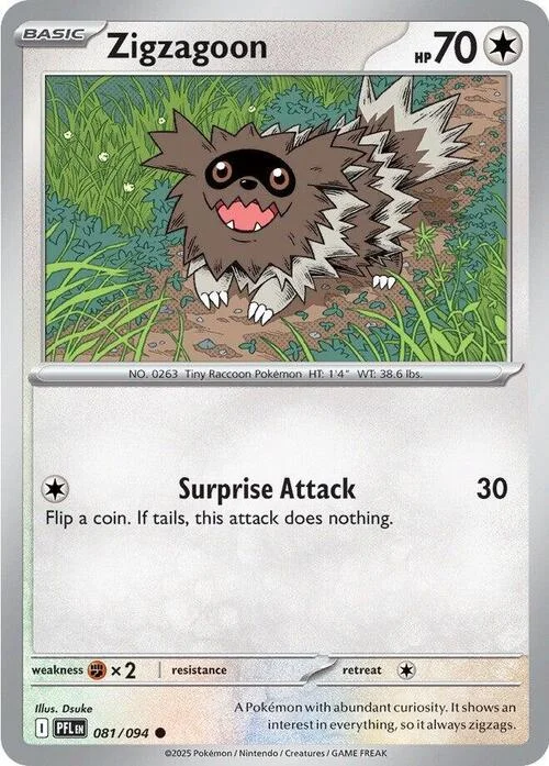 Zigzagoon — Phantasmal Flames