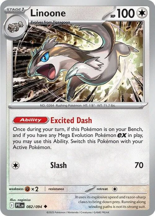 Linoone — Phantasmal Flames