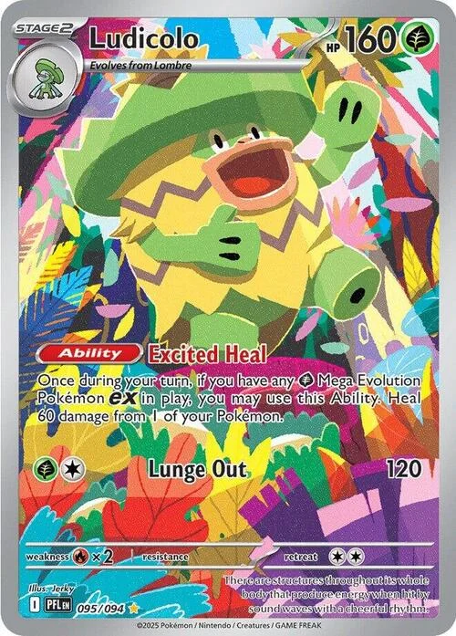 Ludicolo — Phantasmal Flames