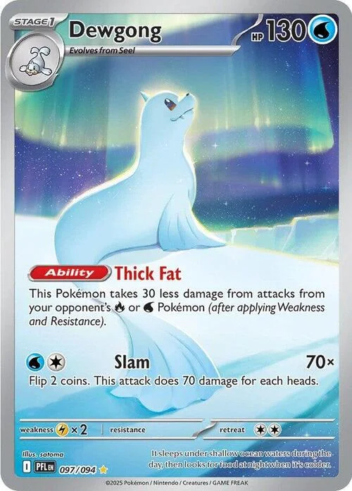 Dewgong — Phantasmal Flames