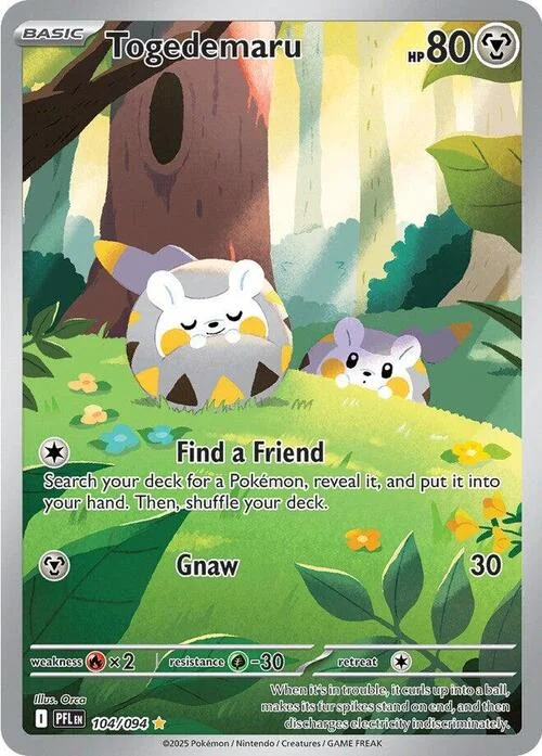 Togedemaru — Phantasmal Flames
