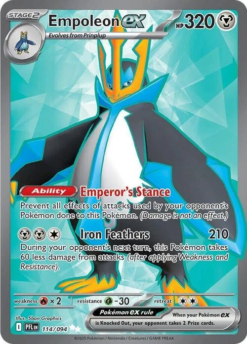 Empoleon ex — Phantasmal Flames