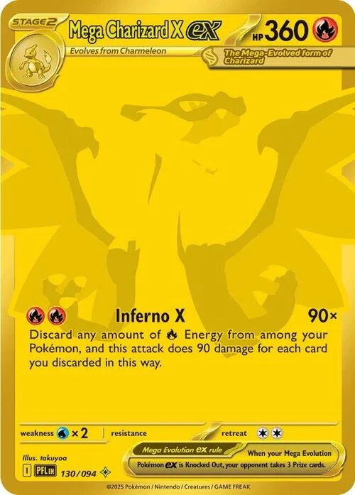 Mega Charizard X ex — Phantasmal Flames