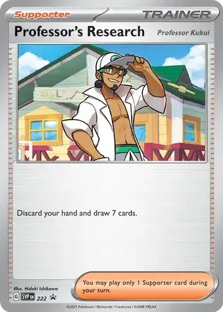 Professor's Research — SV Black Star Promos