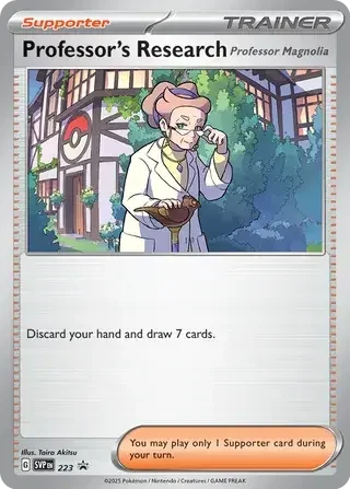 Professor's Research — SV Black Star Promos