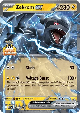 Zekrom ex — League Promos