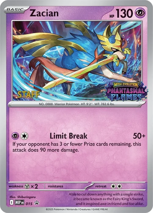 Zacian — MEP Black Star Promos