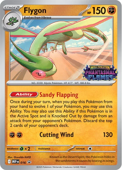 Flygon — MEP Black Star Promos