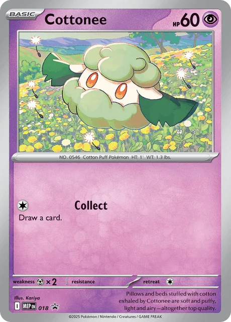 Cottonee — MEP Black Star Promos