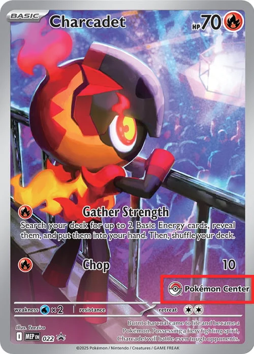 Charcadet — Pokémon Center