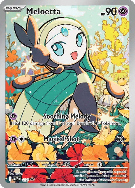 Meloetta — MEP Black Star Promos