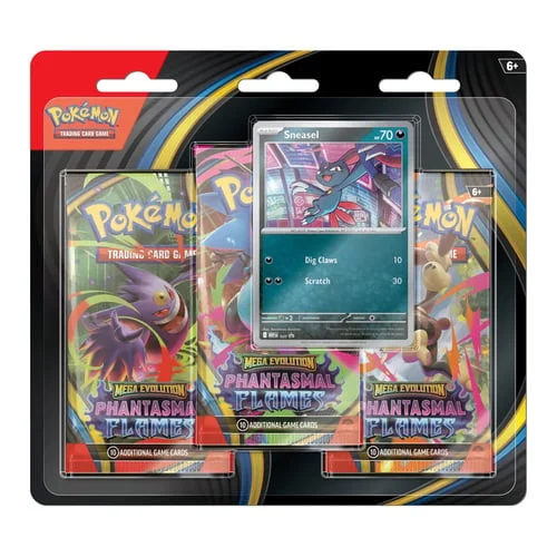 Phantasmal Flames: Sneasel 3-Pack Blister — Phantasmal Flames