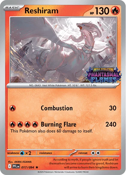 Reshiram — MEP Black Star Promos