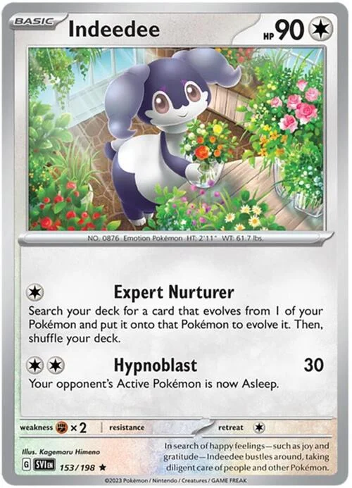 Indeedee — Theme Deck & Blisters Exclusives