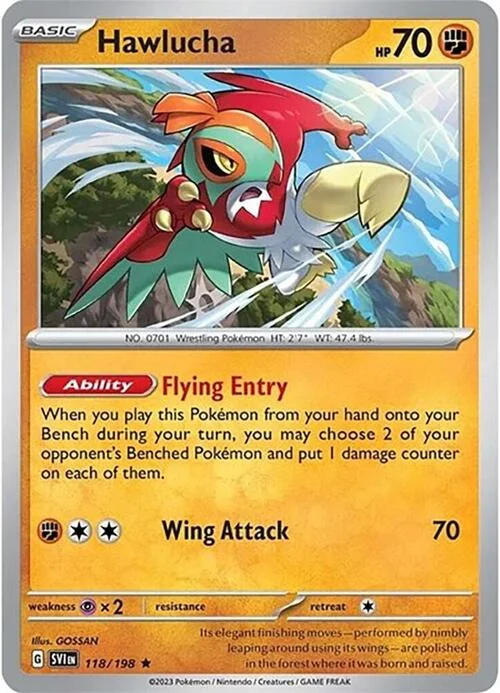 Hawlucha — Theme Deck & Blisters Exclusives