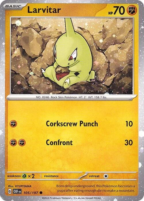 Larvitar — Theme Deck & Blisters Exclusives