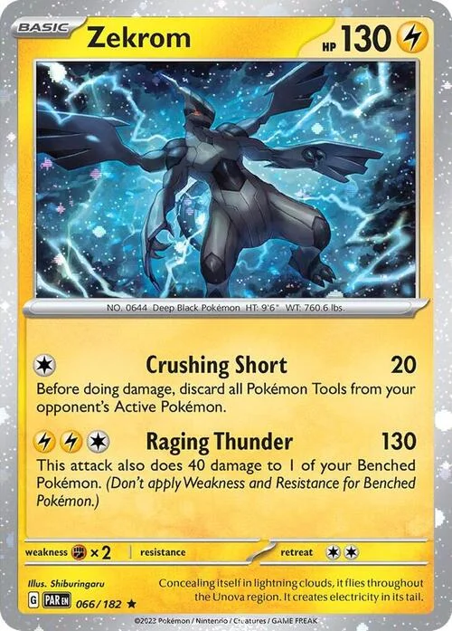 Zekrom — Theme Deck & Blisters Exclusives