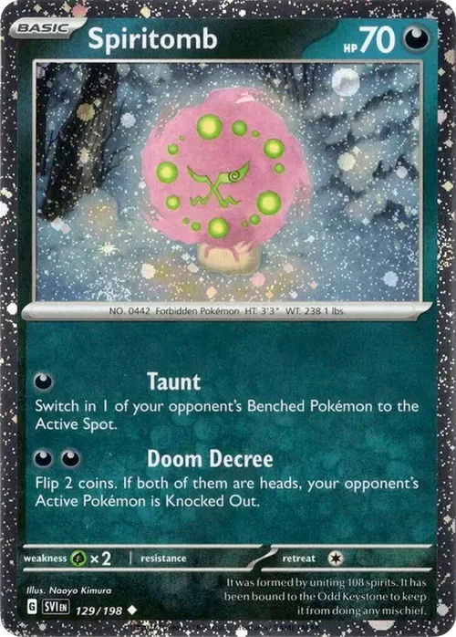 Spiritomb — Theme Deck & Blisters Exclusives