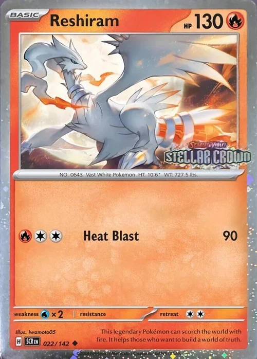 Reshiram — Theme Deck & Blisters Exclusives