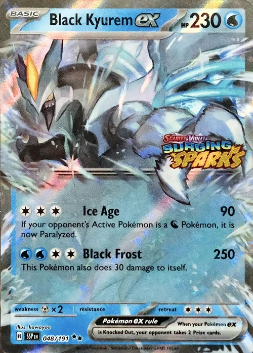 Black Kyurem ex — Theme Deck & Blisters Exclusives