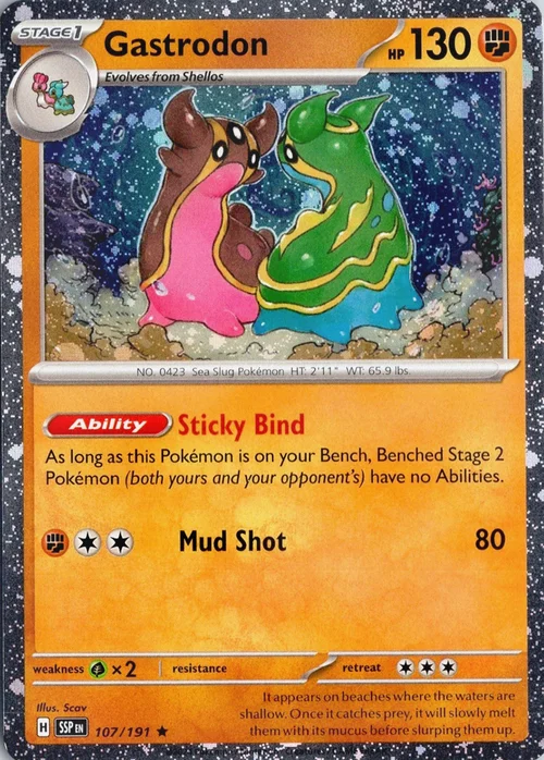 Gastrodon — Theme Deck & Blisters Exclusives