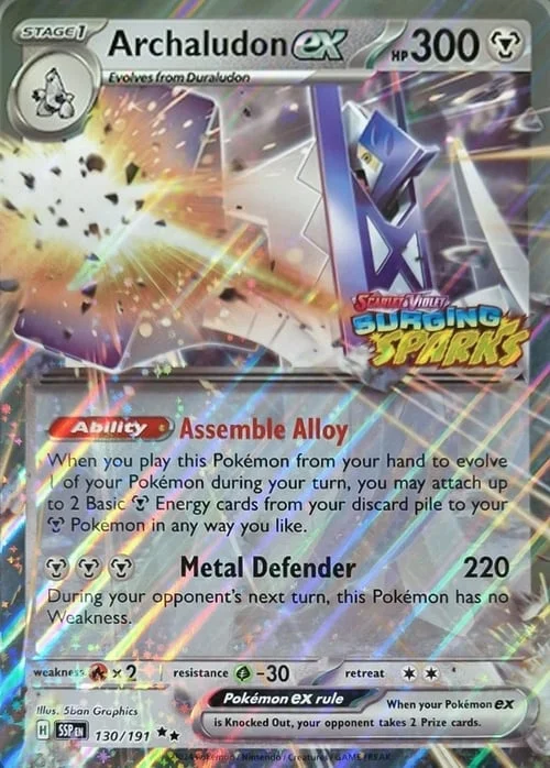 Archaludon ex — Theme Deck & Blisters Exclusives