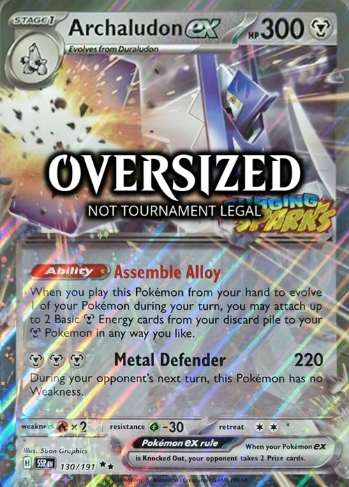 Archaludon ex — Theme Deck & Blisters Exclusives