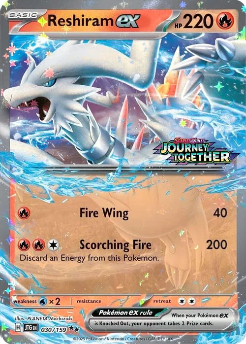 Reshiram ex — Theme Deck & Blisters Exclusives