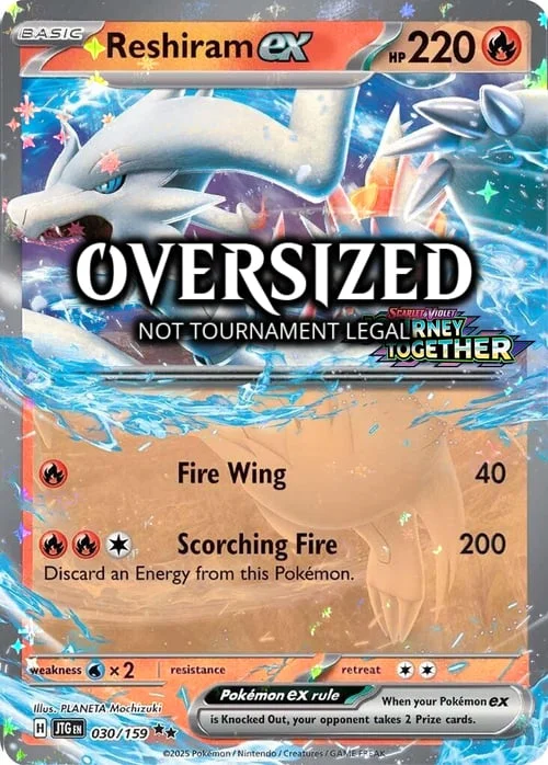 Reshiram ex — Theme Deck & Blisters Exclusives