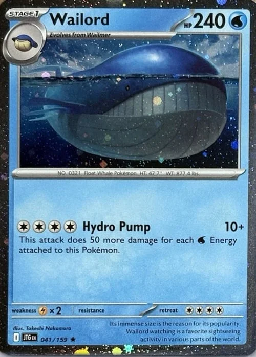 Wailord — Theme Deck & Blisters Exclusives