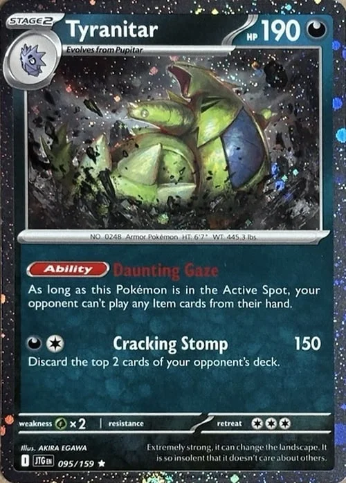 Tyranitar — Theme Deck & Blisters Exclusives