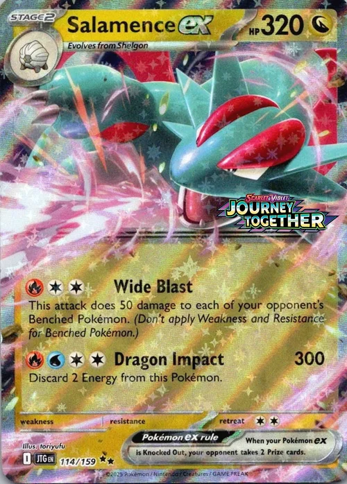 Salamence ex — Theme Deck & Blisters Exclusives