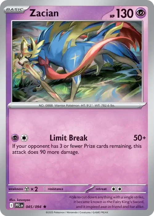 Zacian — Theme Deck & Blisters Exclusives