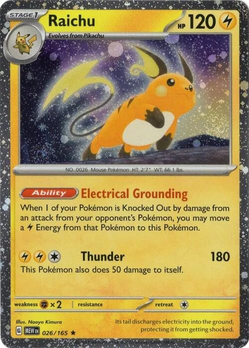Raichu — Theme Deck & Blisters Exclusives