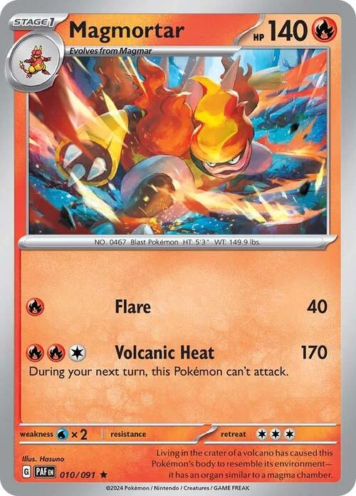 Magmortar — Theme Deck & Blisters Exclusives