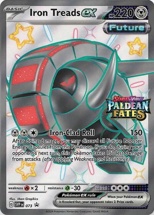 Iron Treads ex — Theme Deck & Blisters Exclusives