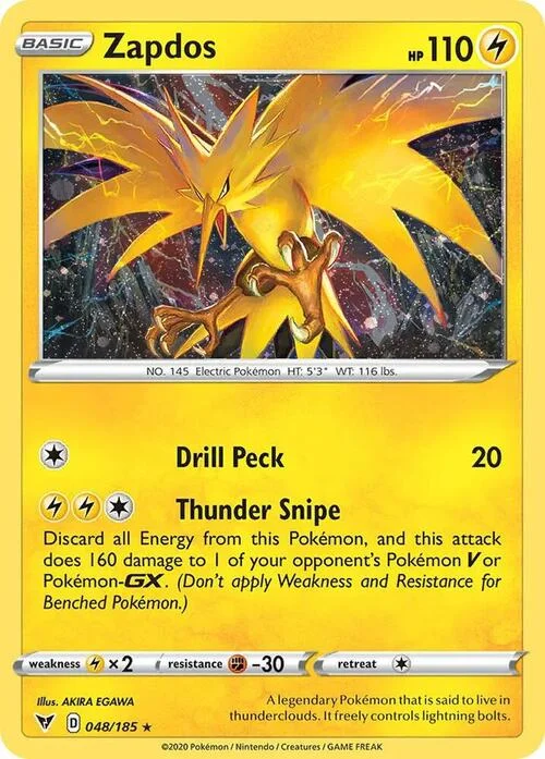 Zapdos — Theme Deck & Blisters Exclusives