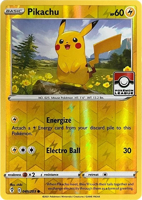 Pikachu — League Promos