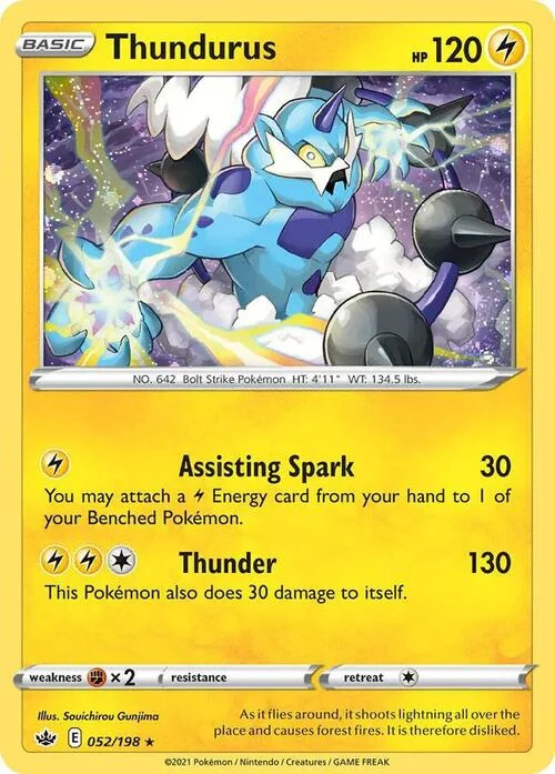 Thundurus — Theme Deck & Blisters Exclusives