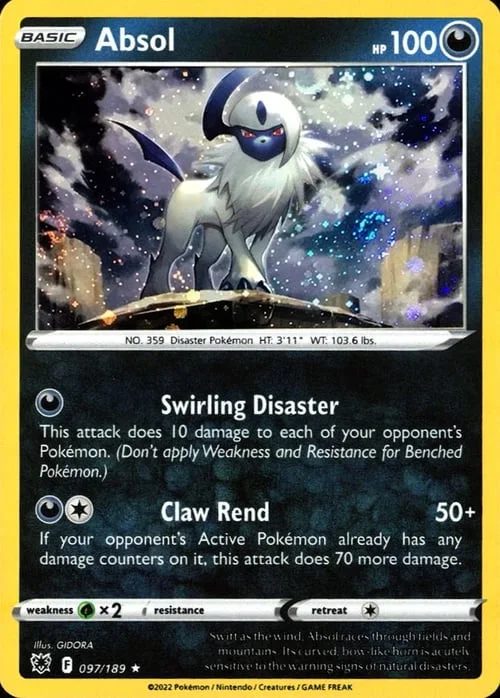 Absol — Theme Deck & Blisters Exclusives