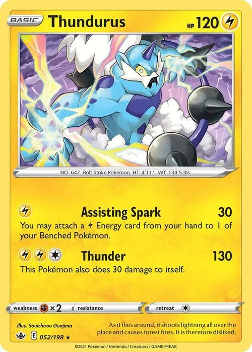 Thundurus — Theme Deck & Blisters Exclusives