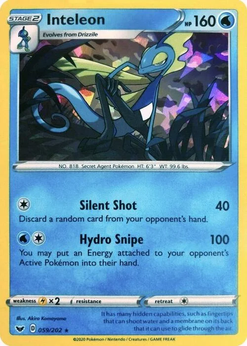 Inteleon — Theme Deck & Blisters Exclusives