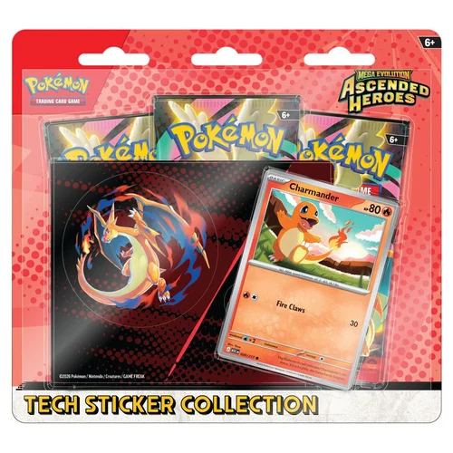Ascended Heroes: Charmander Tech Sticker Collection — Ascended Heroes