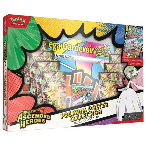 Ascended Heroes: Mega Gardevoir Premium Poster Collection — Ascended Heroes