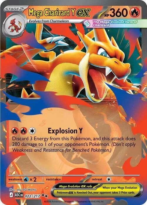 Mega Charizard Y ex — Ascended Heroes