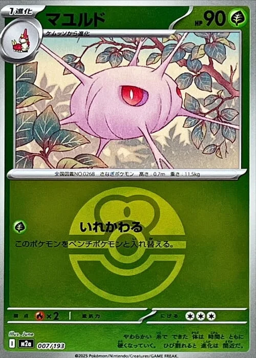 Cascoon — MEGA Dream ex - Ball & Rocket Reverse Holo