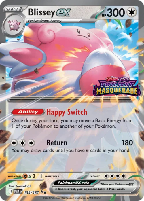 Blissey ex — Theme Deck & Blisters Exclusives